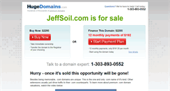 Desktop Screenshot of jeffsoil.com